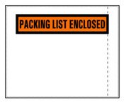 Packing List Envelopes.